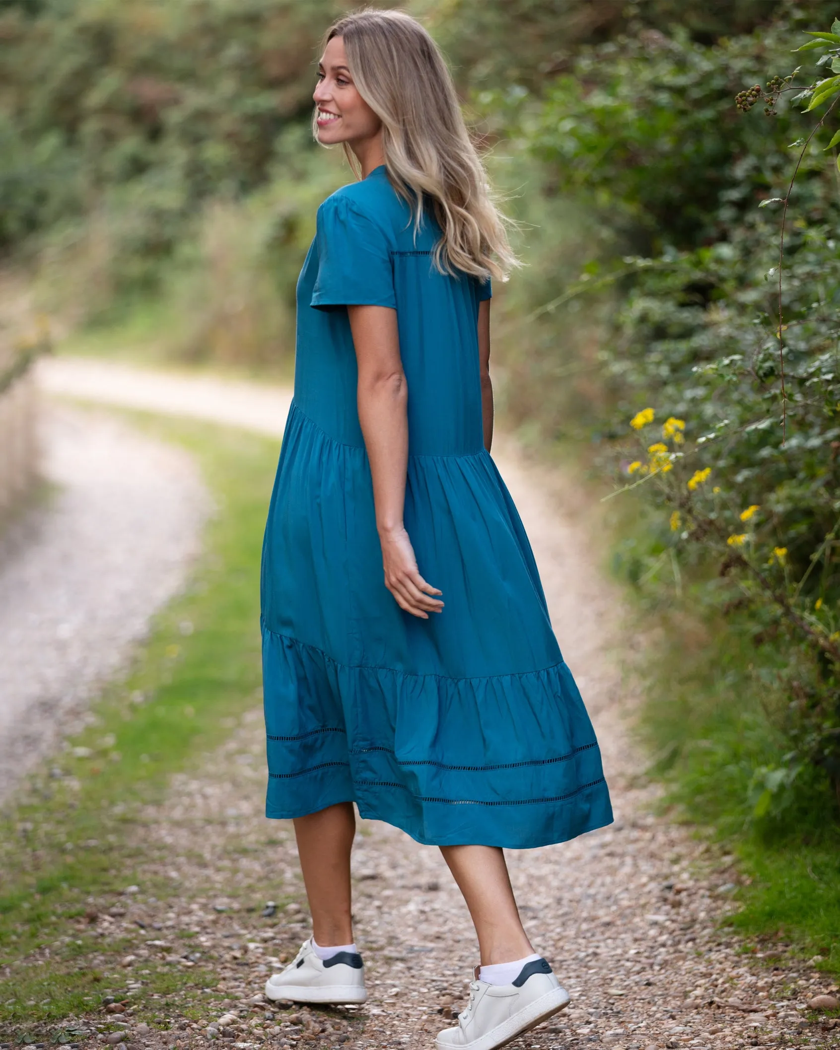 Ami Marine Blue Dress