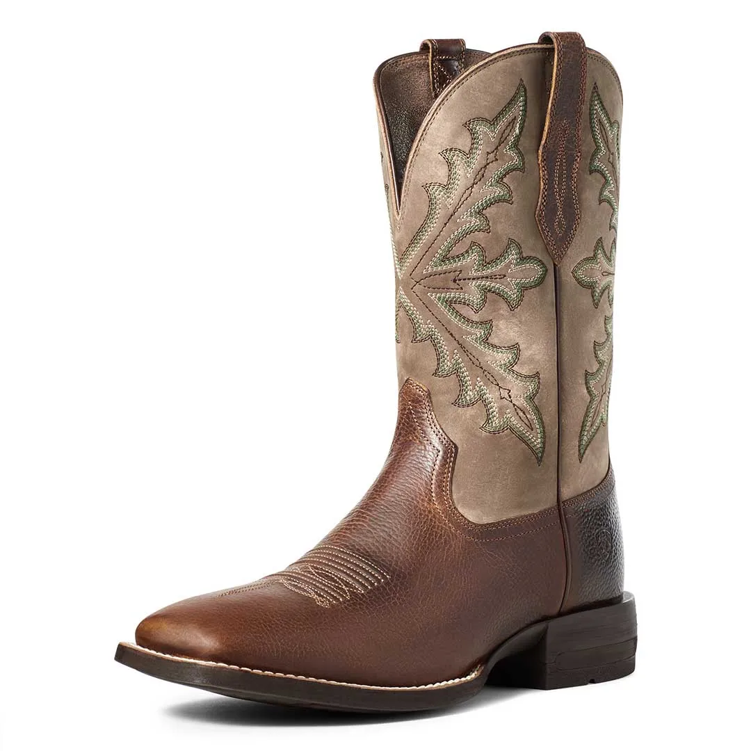 Ariat Men's Qualifier Square Toe Cowboy Boots