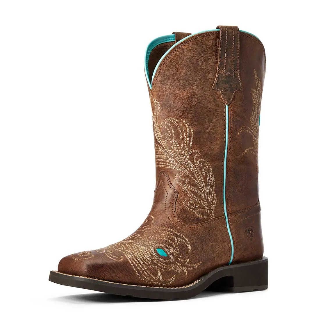 Ariat Women's Bright Eyes II Square Toe Cowgirl Boots