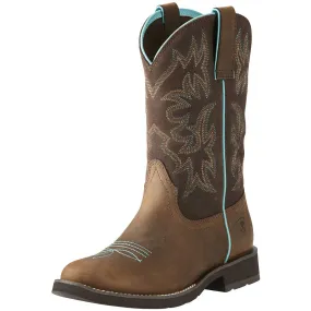 Ariat Women's Delilah Round Toe Cowgirl Boots