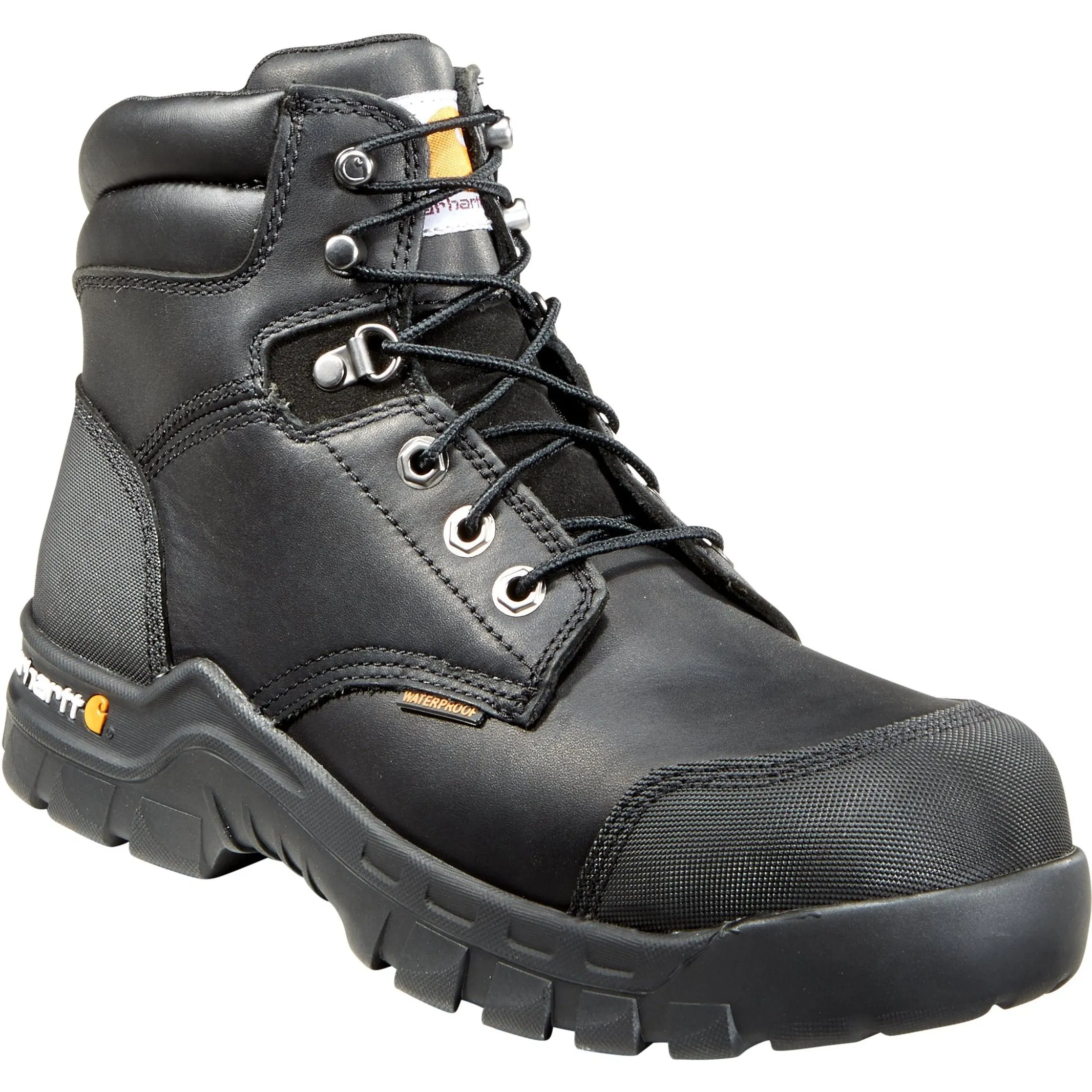 Carhartt Men's Rugged Flex 6" Comp Toe Work Boot - Black - CMF6371