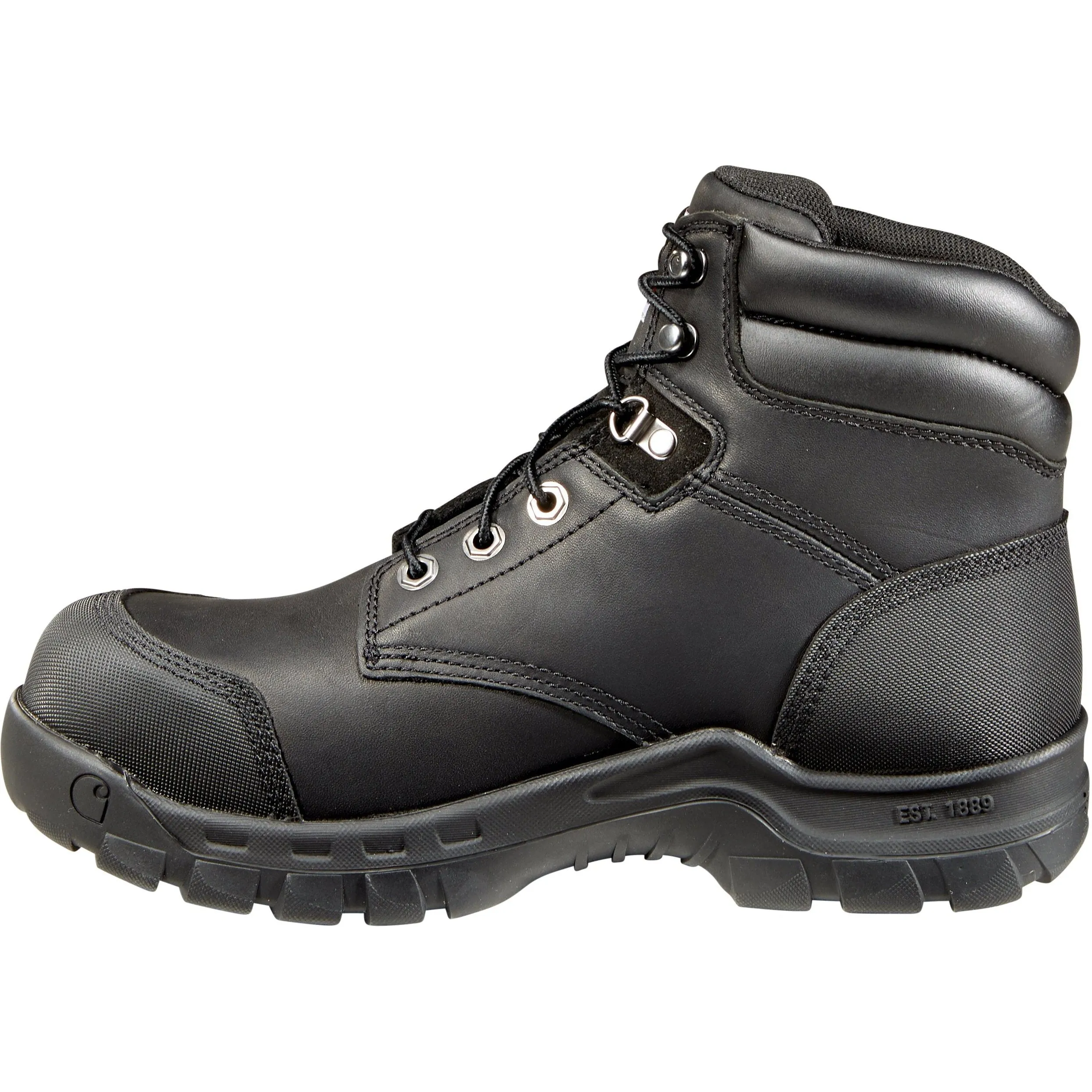 Carhartt Men's Rugged Flex 6" Comp Toe Work Boot - Black - CMF6371