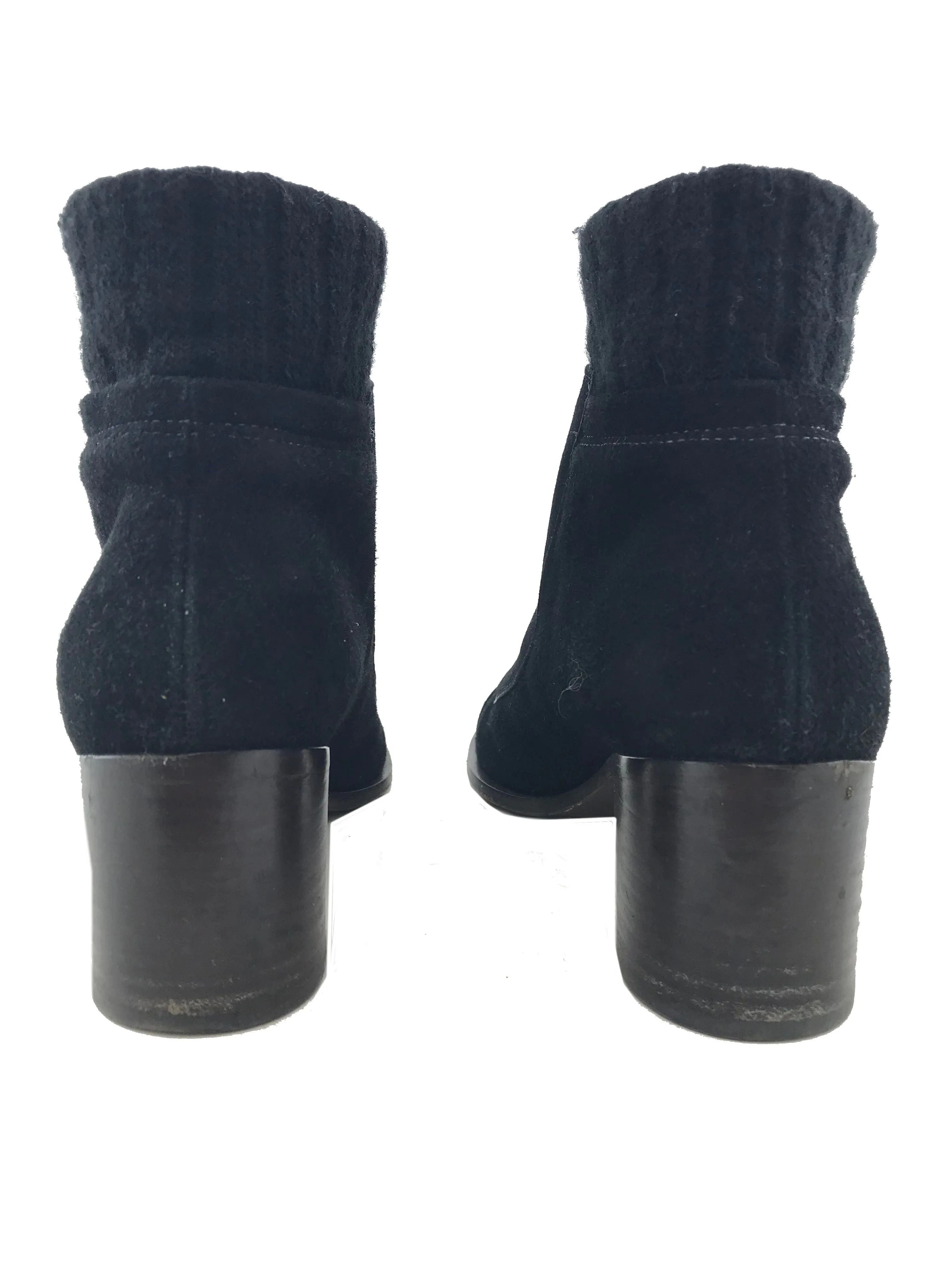 Chanel Paris-Edinburgh CC Ankle Boots Size 6.5