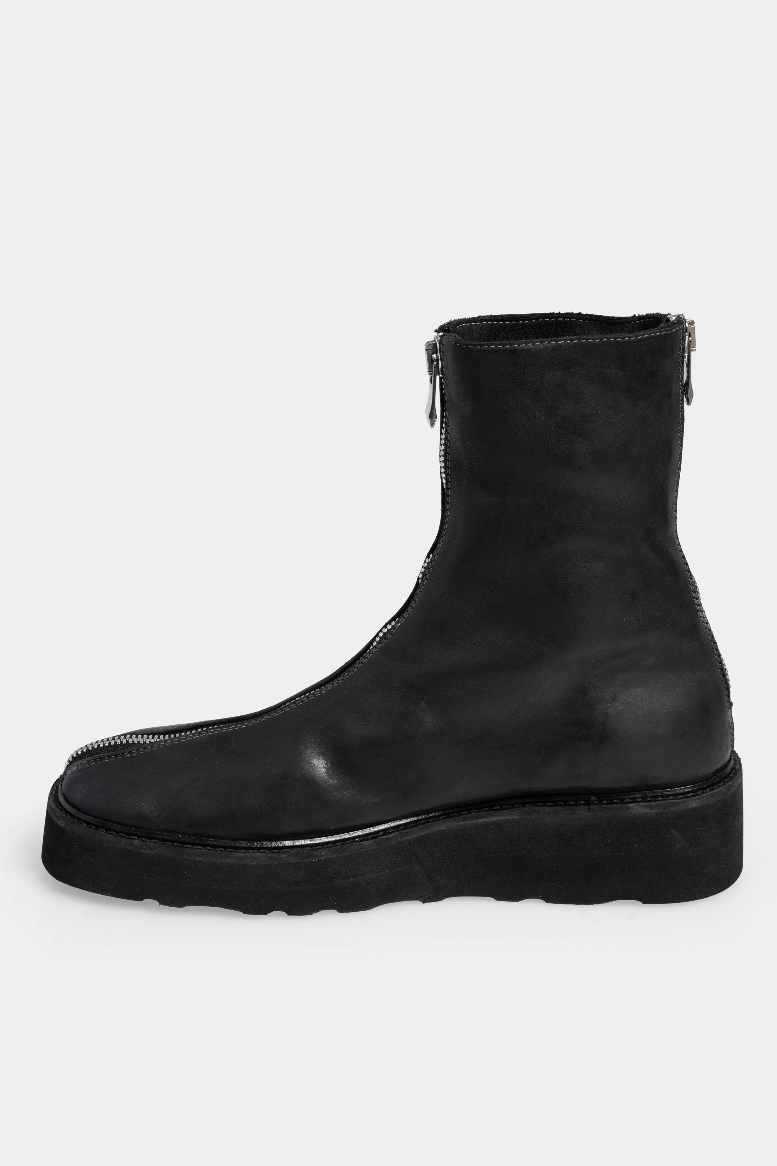 Double zip creeper boots