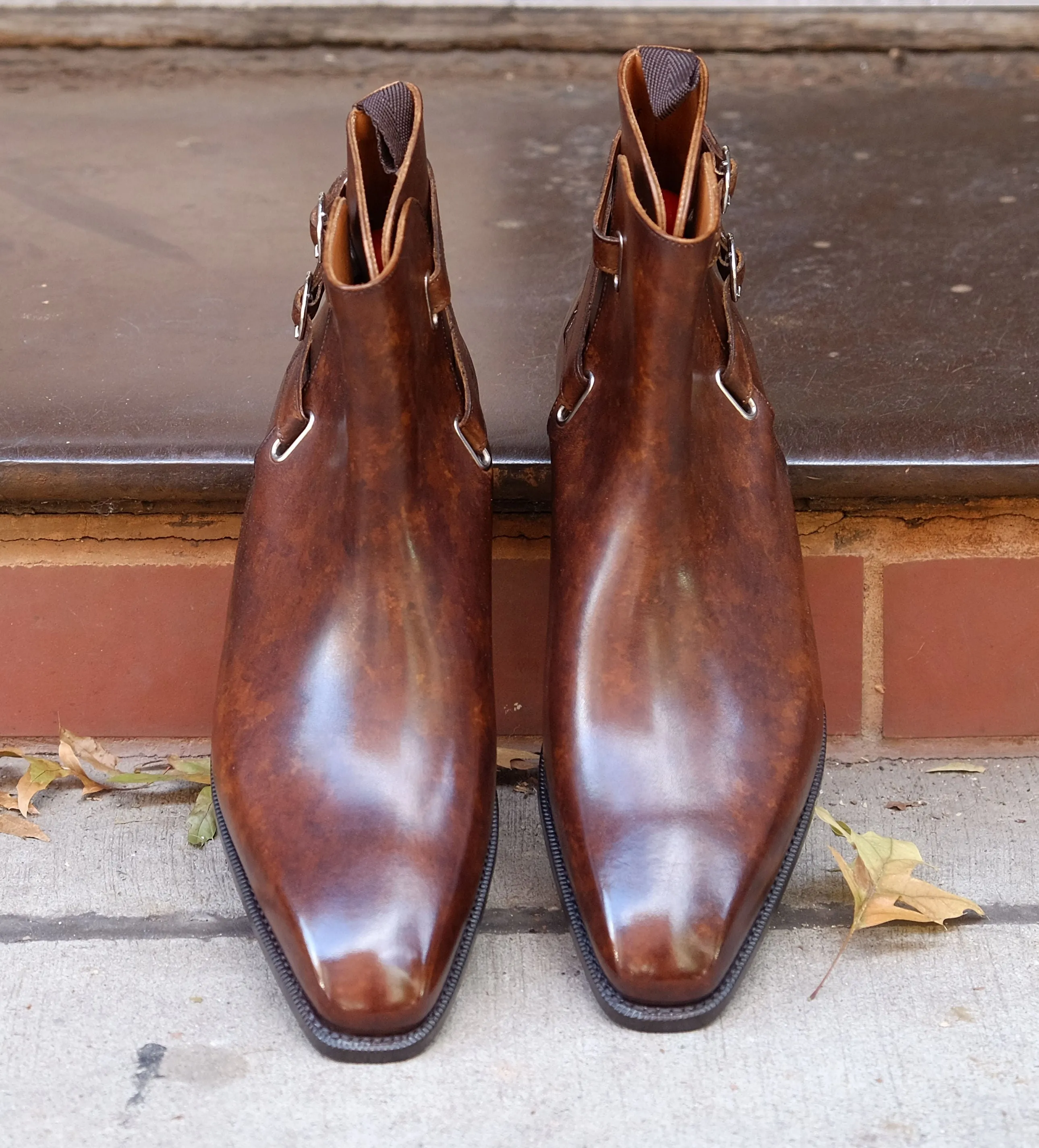 Genesee - MTO - Copper Marble Patina - LPB Last - Single Leather Sole