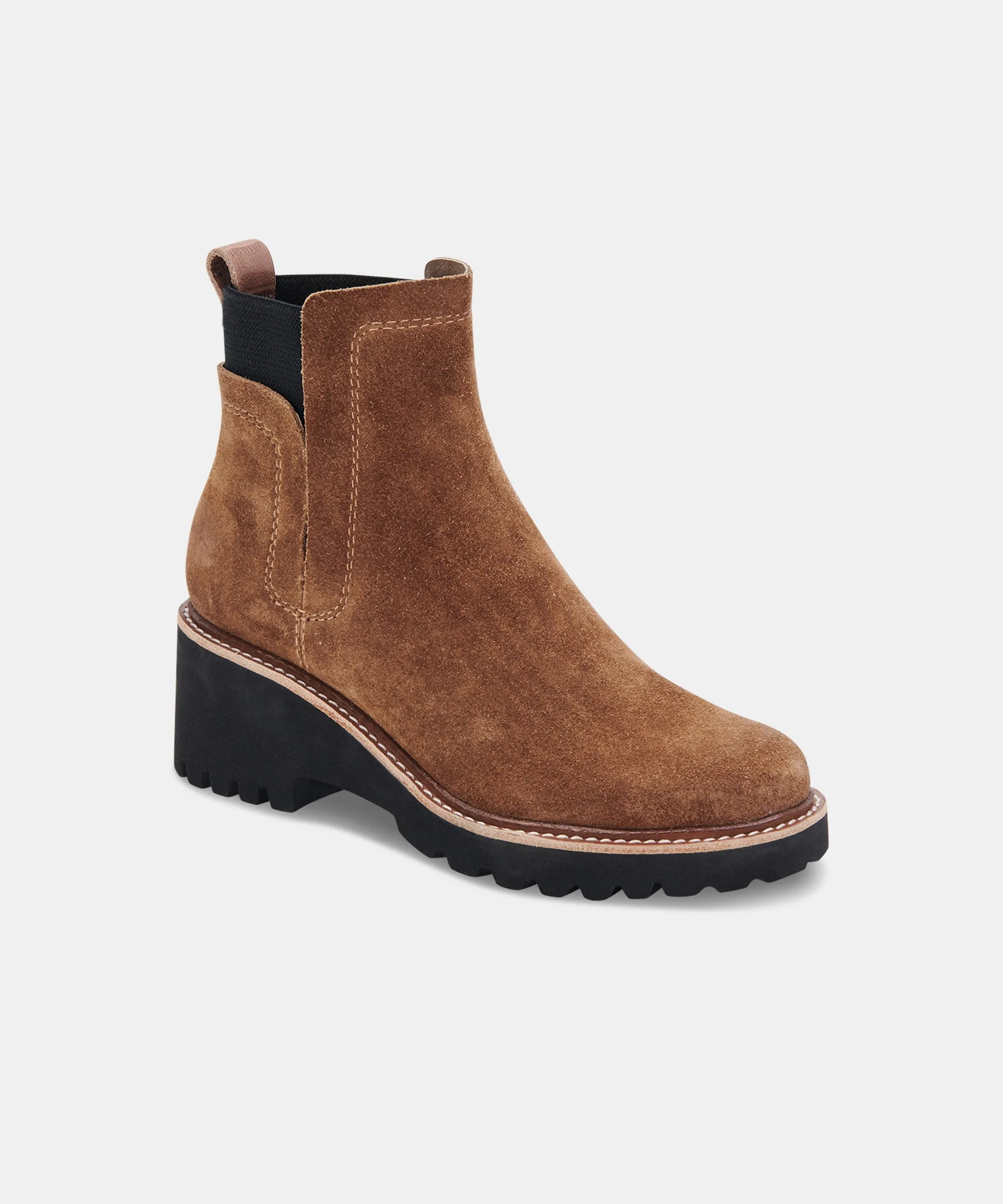 HUEY H2O BOOTS IN DK BROWN SUEDE - re:vita