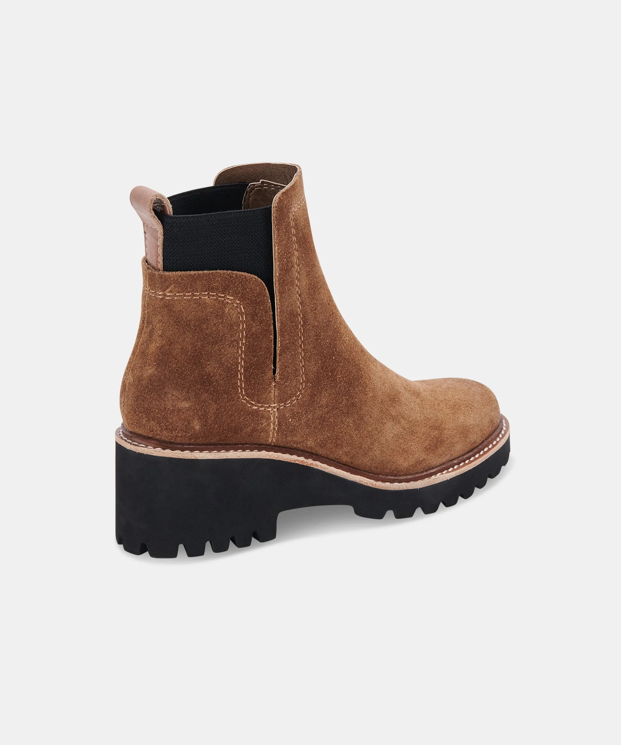 HUEY H2O BOOTS IN DK BROWN SUEDE - re:vita