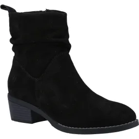 Hush Puppies Iris Womens Suede Leather Ankle Boot