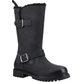 Hush Puppies Winnie Womens Leather Waterproof Boot