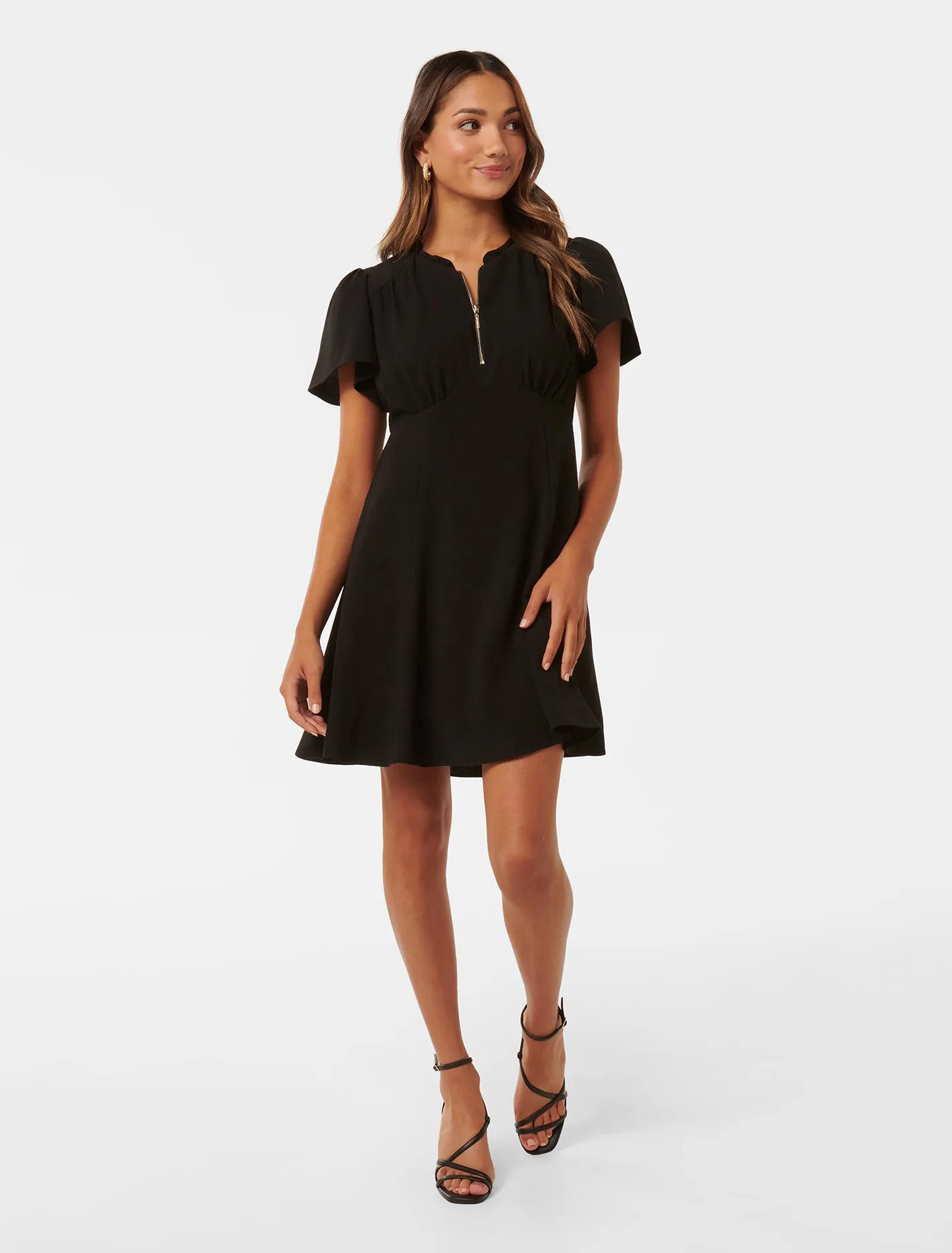 Kerrie Petite Ring Puller Mini Dress