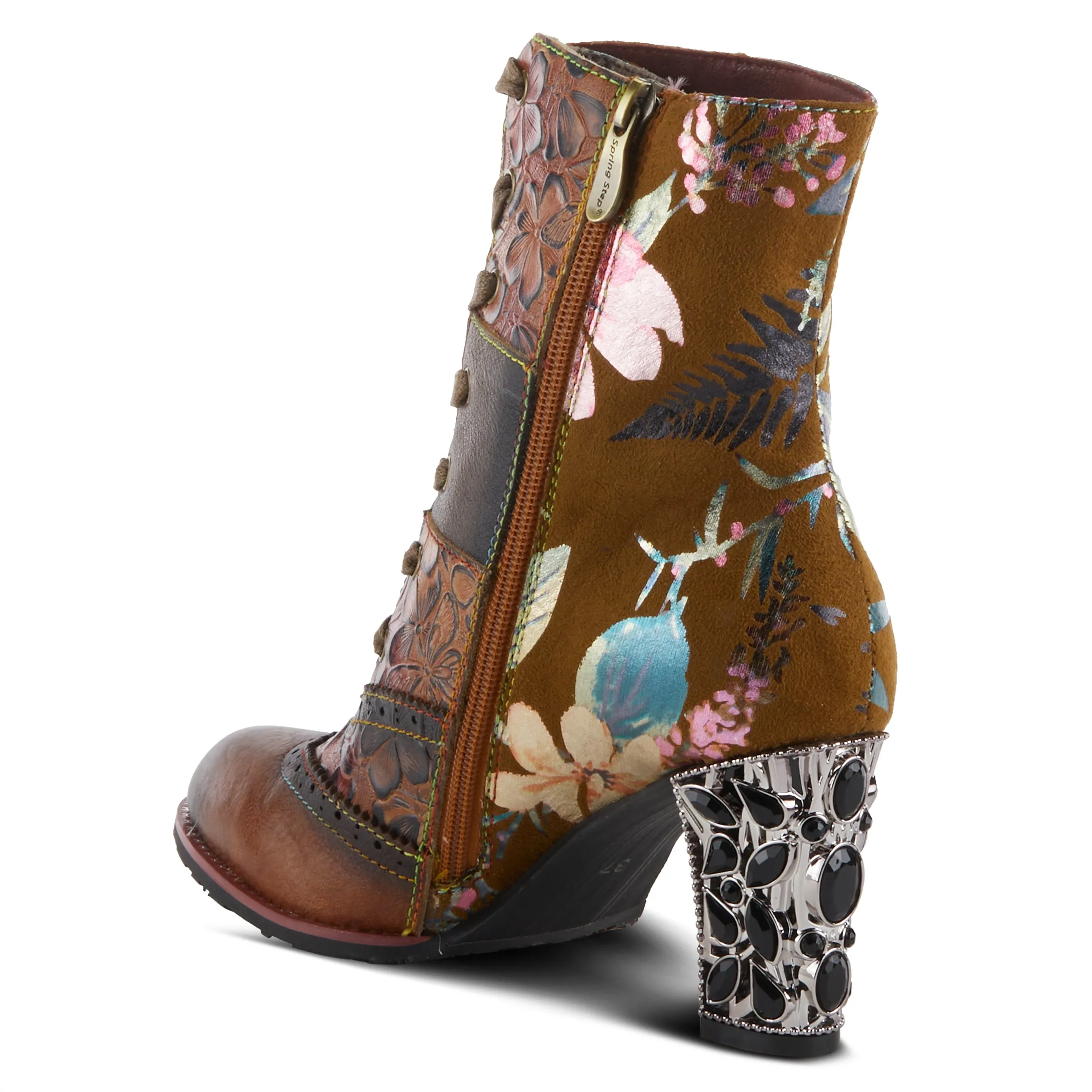 L'ARTISTE CHERRYLA WESTERN MID CALF BOOTIE