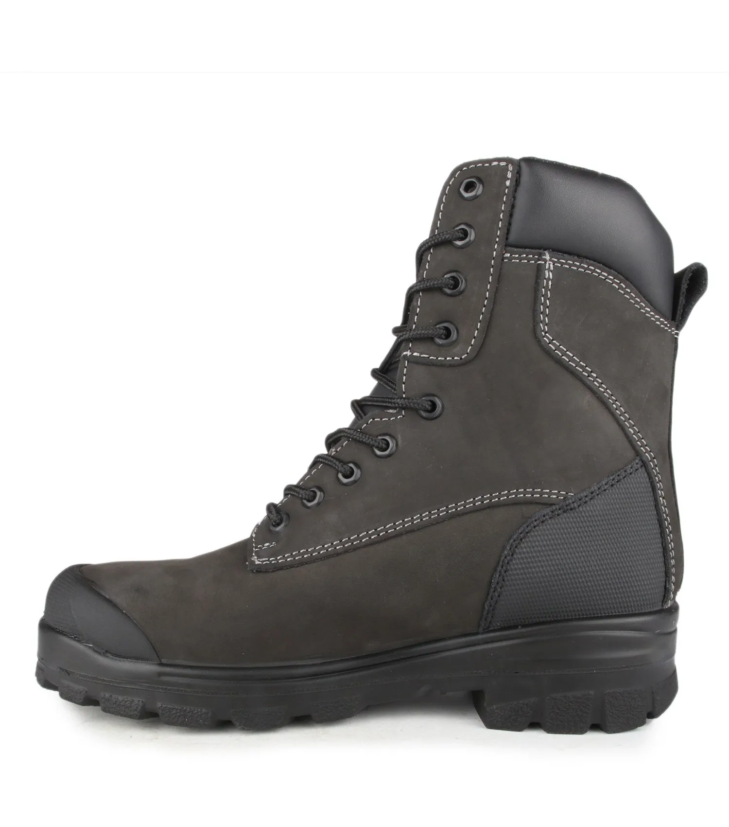 Master, Black | 8" Nubuck Leather Work Boots