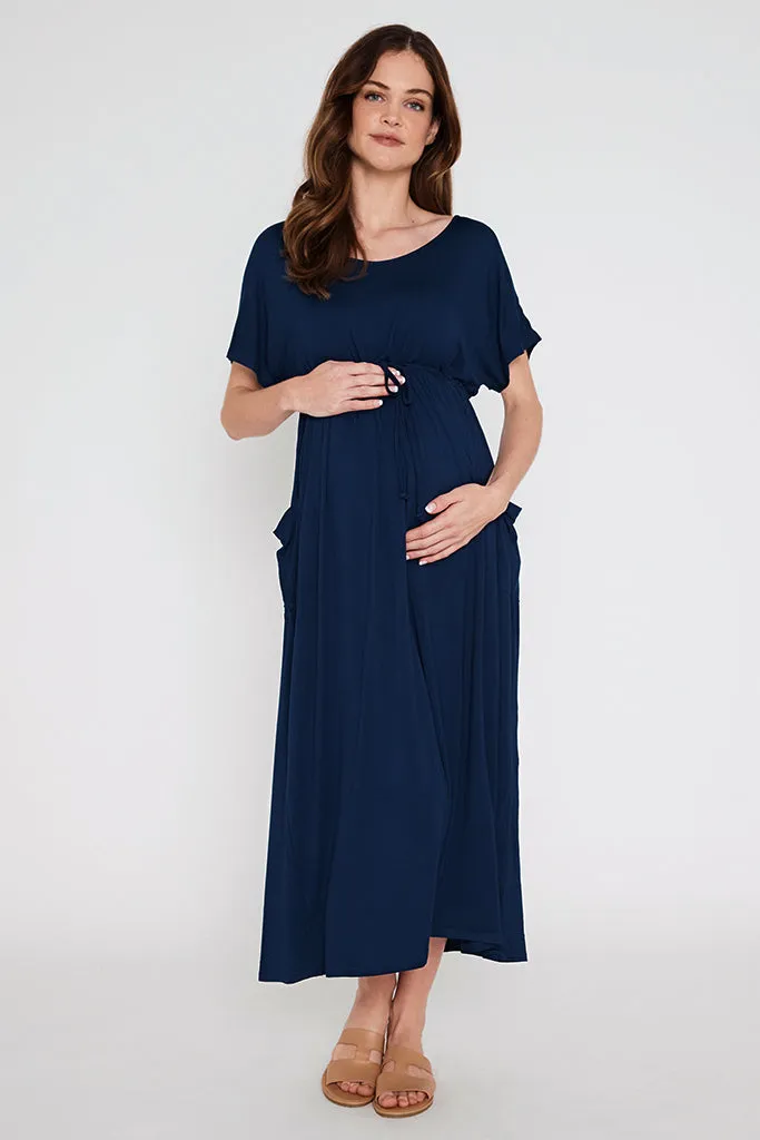 Mila Maxi Dress - Navy