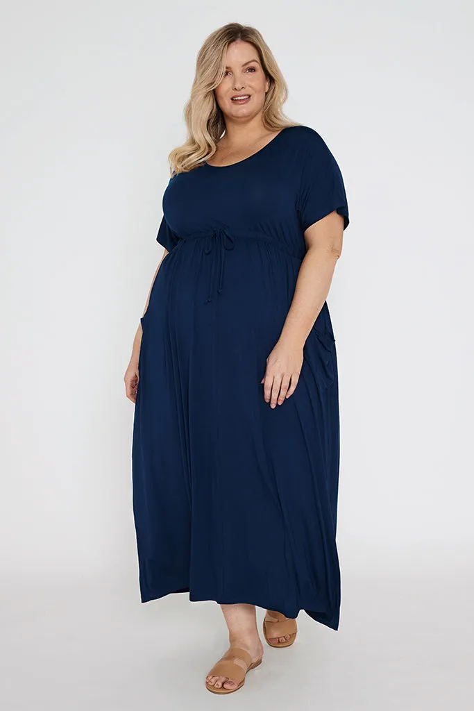 Mila Maxi Dress - Navy