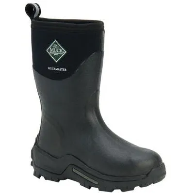 Muck Men's Muckmaster Mid WP Work Boot - Black - MMM-500A