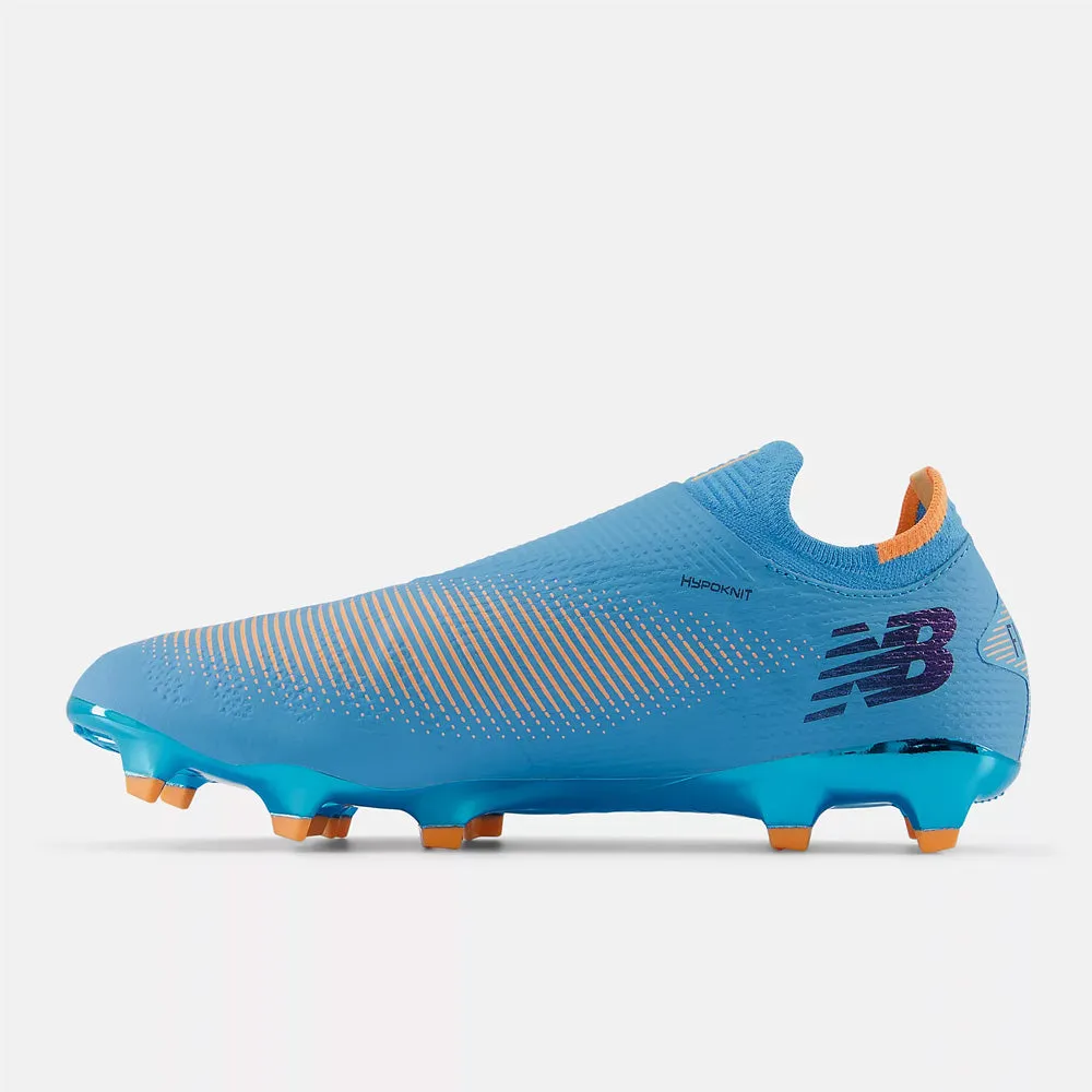 New Balance Furon Pro V7  FG Football Boots (Team Sky Blue/Mango)