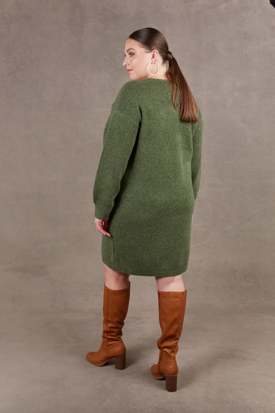 Paarl Midi Knit, Moss