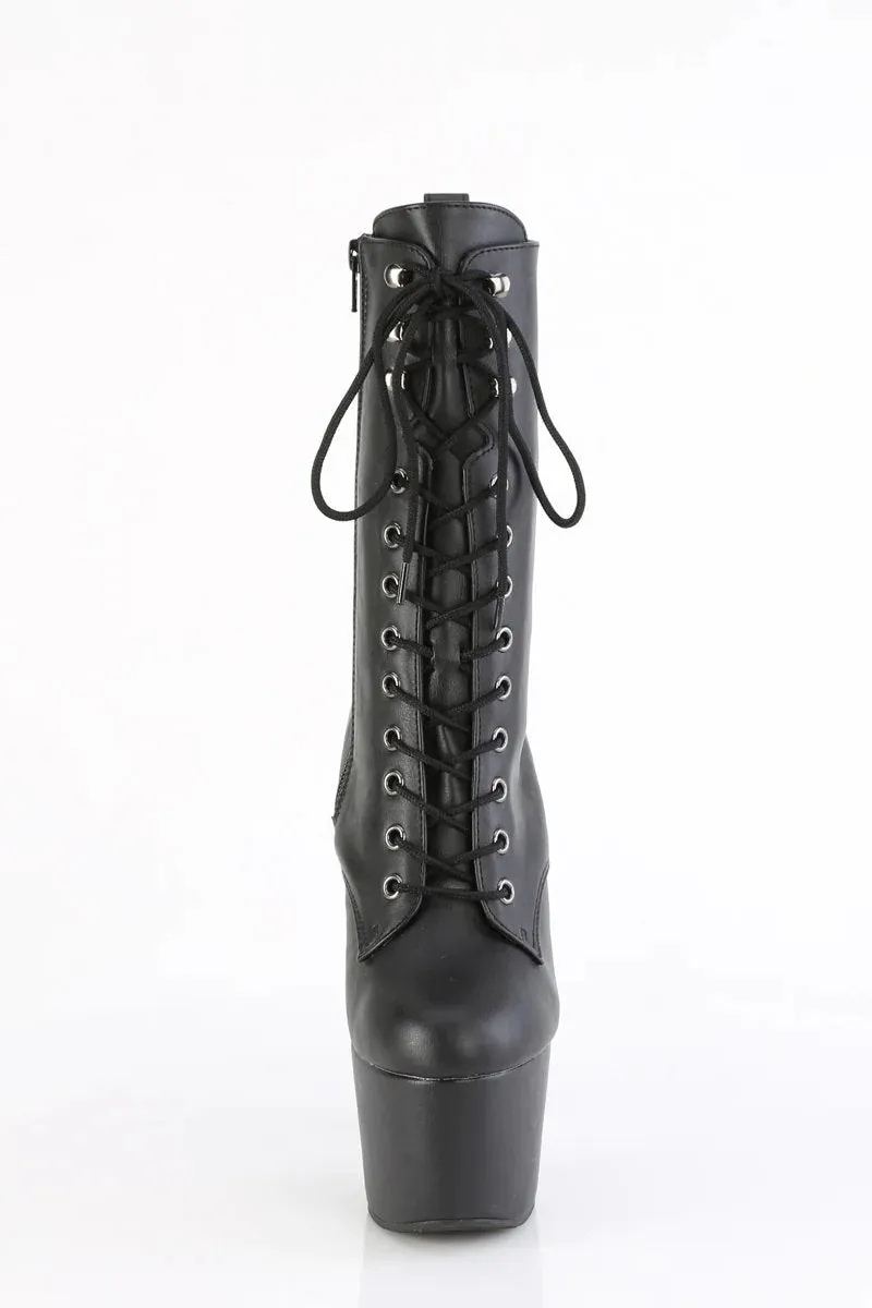 Pleaser USA Adore-1049WR 7inch Pleaser Boots - Matte Black