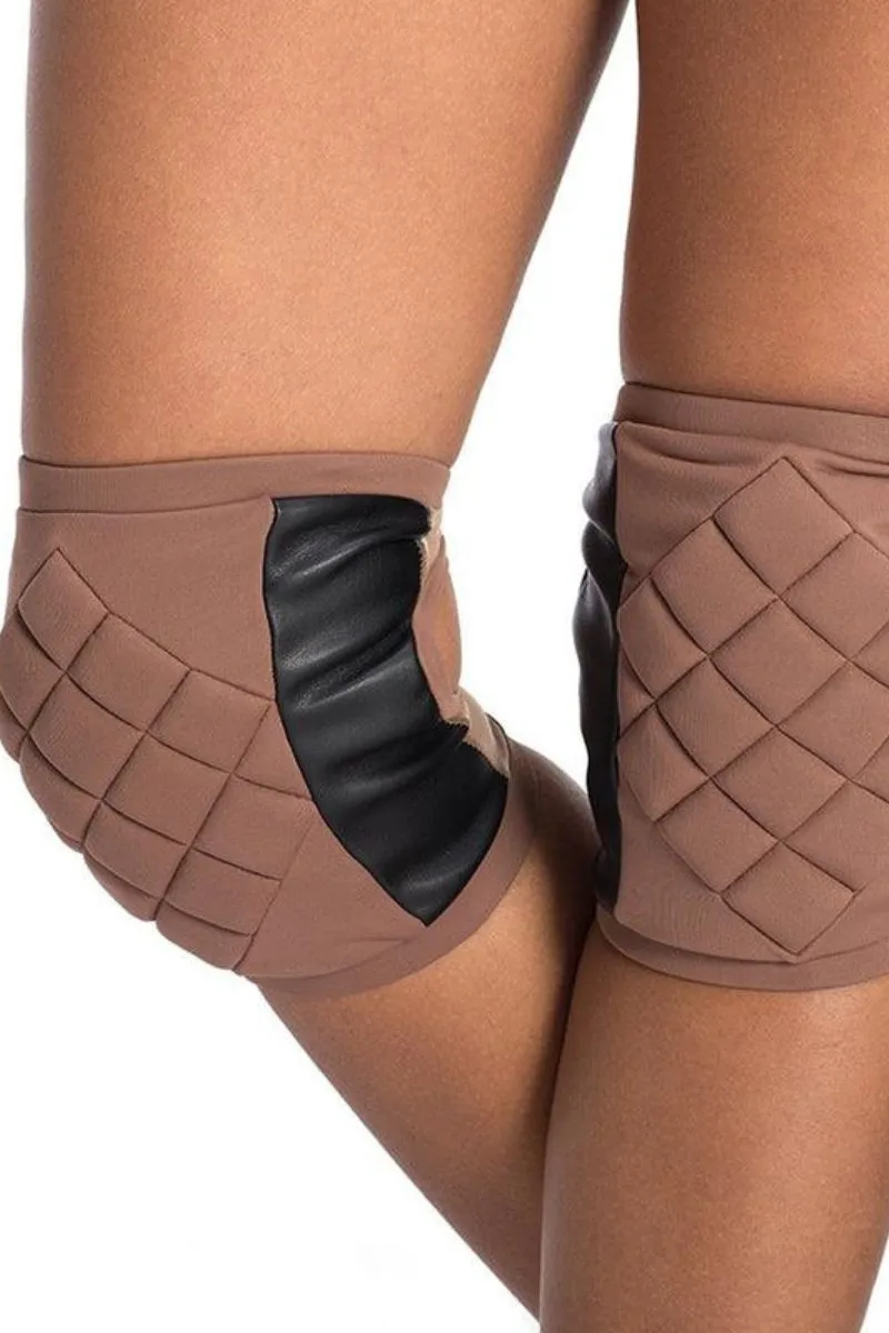 Poledancerka Grippy Kneepads - Nude 02 (with Pocket)