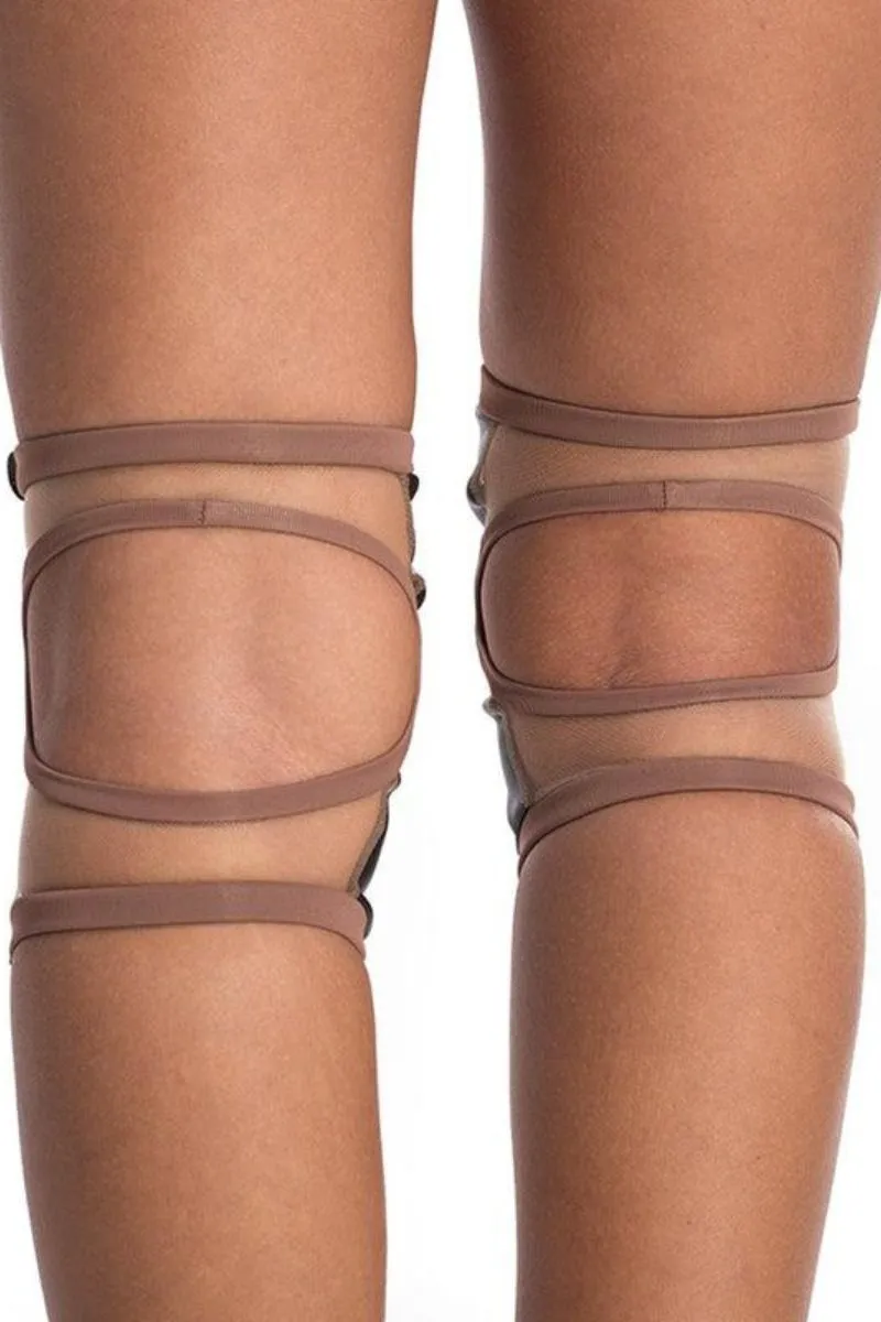 Poledancerka Grippy Kneepads - Nude 02 (with Pocket)