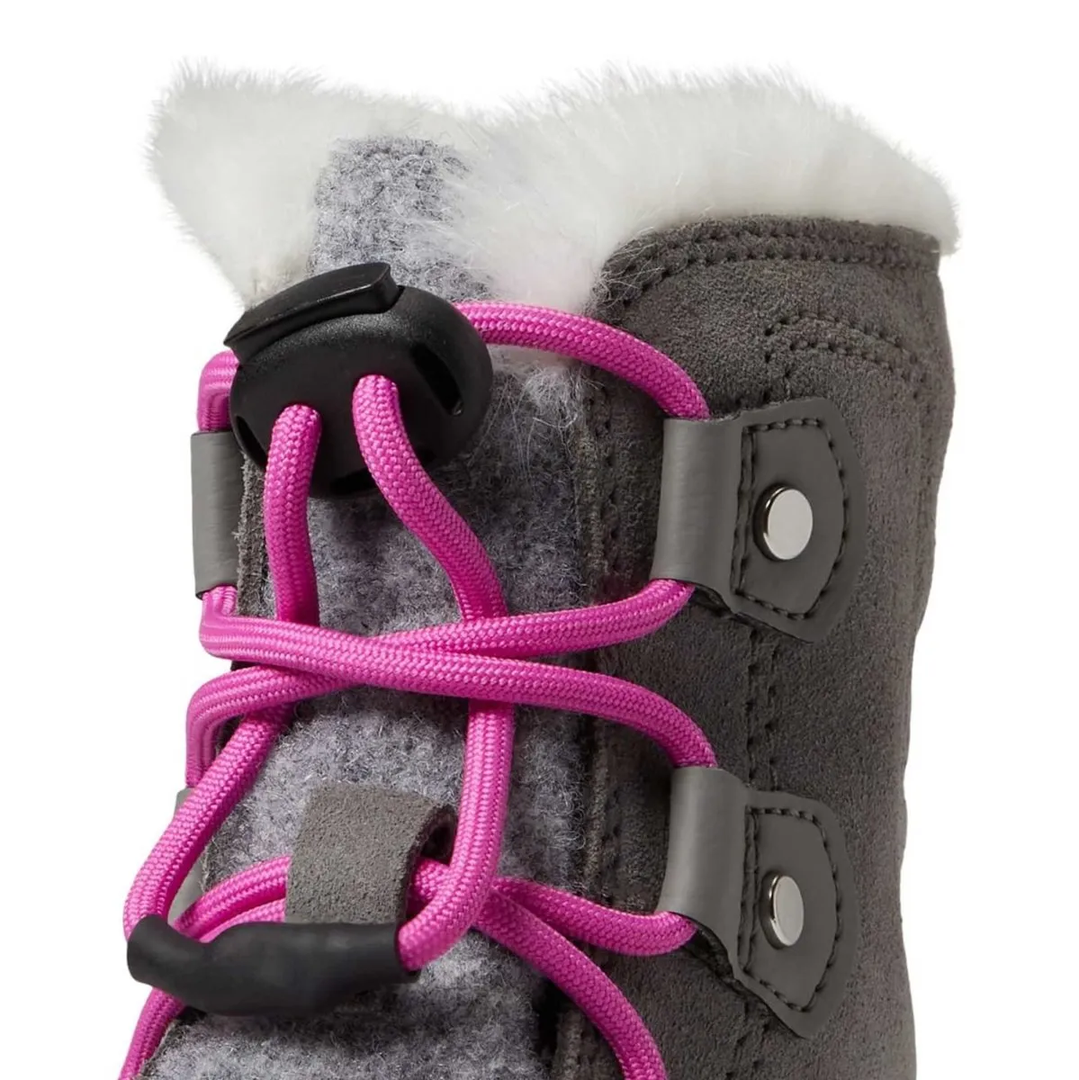 Sorel Girl's Explorer Quary/Lavendar Waterproof