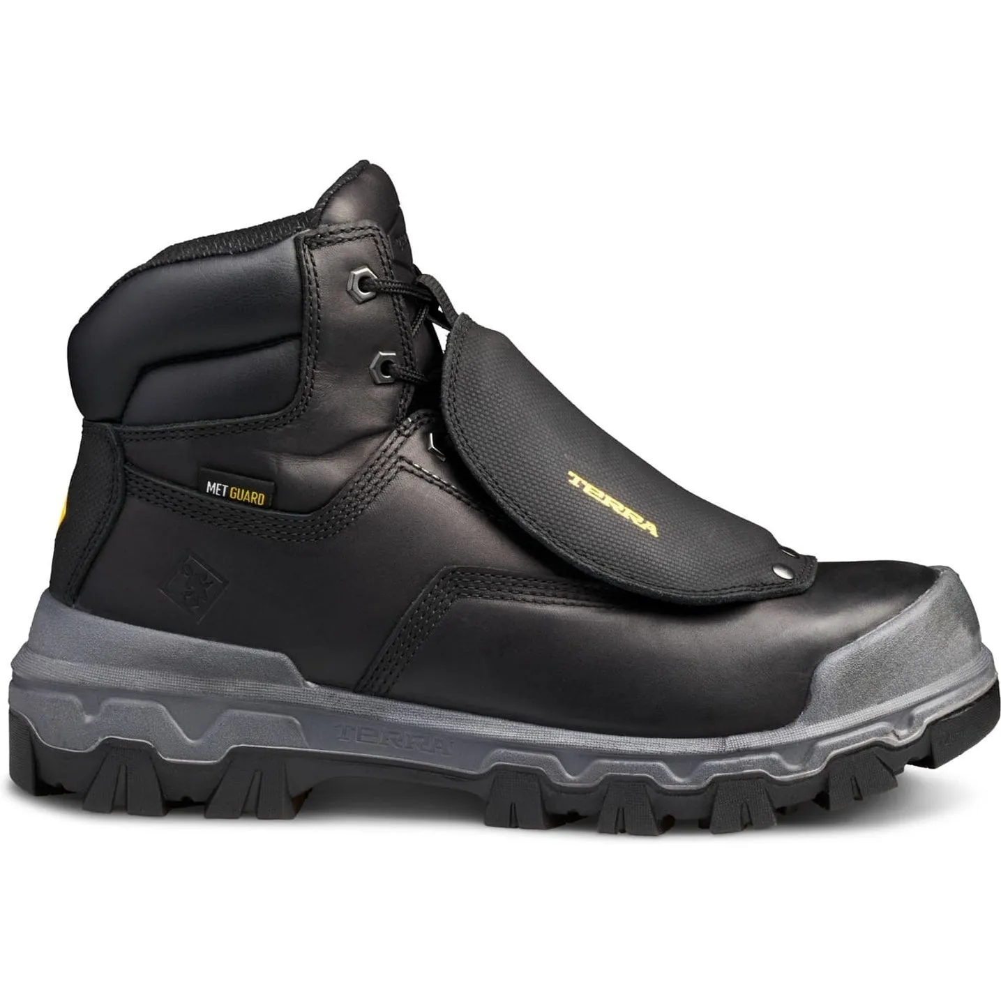 Terra Men's Sentry 2020 6 Comp Toe WP Safety Work Boot -Black- 4NRXBK