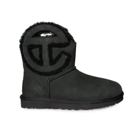 UGG X Telfar Logo Mini Black Boots - Women's