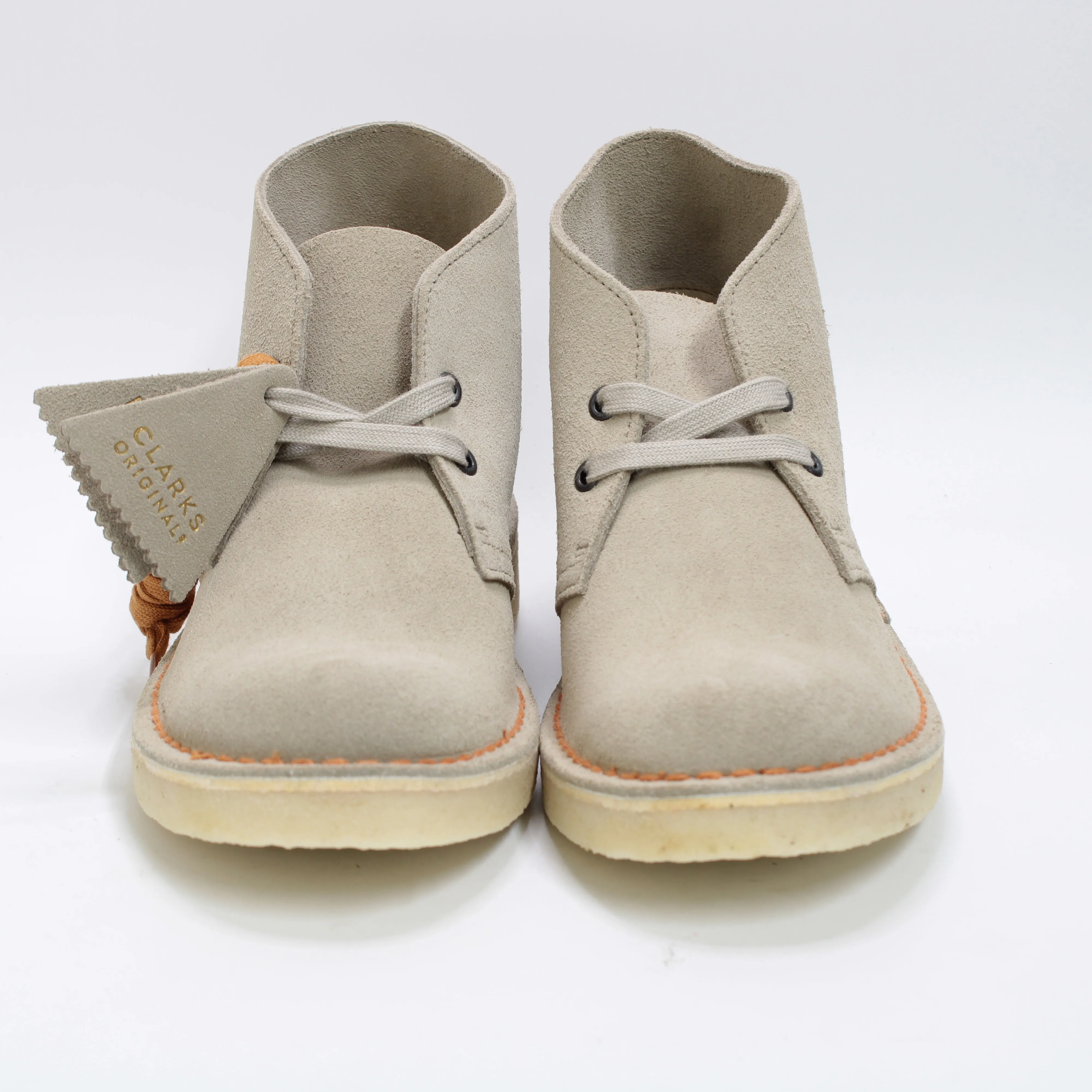 Womens Clarks Originals Desert Boots Sand Suede