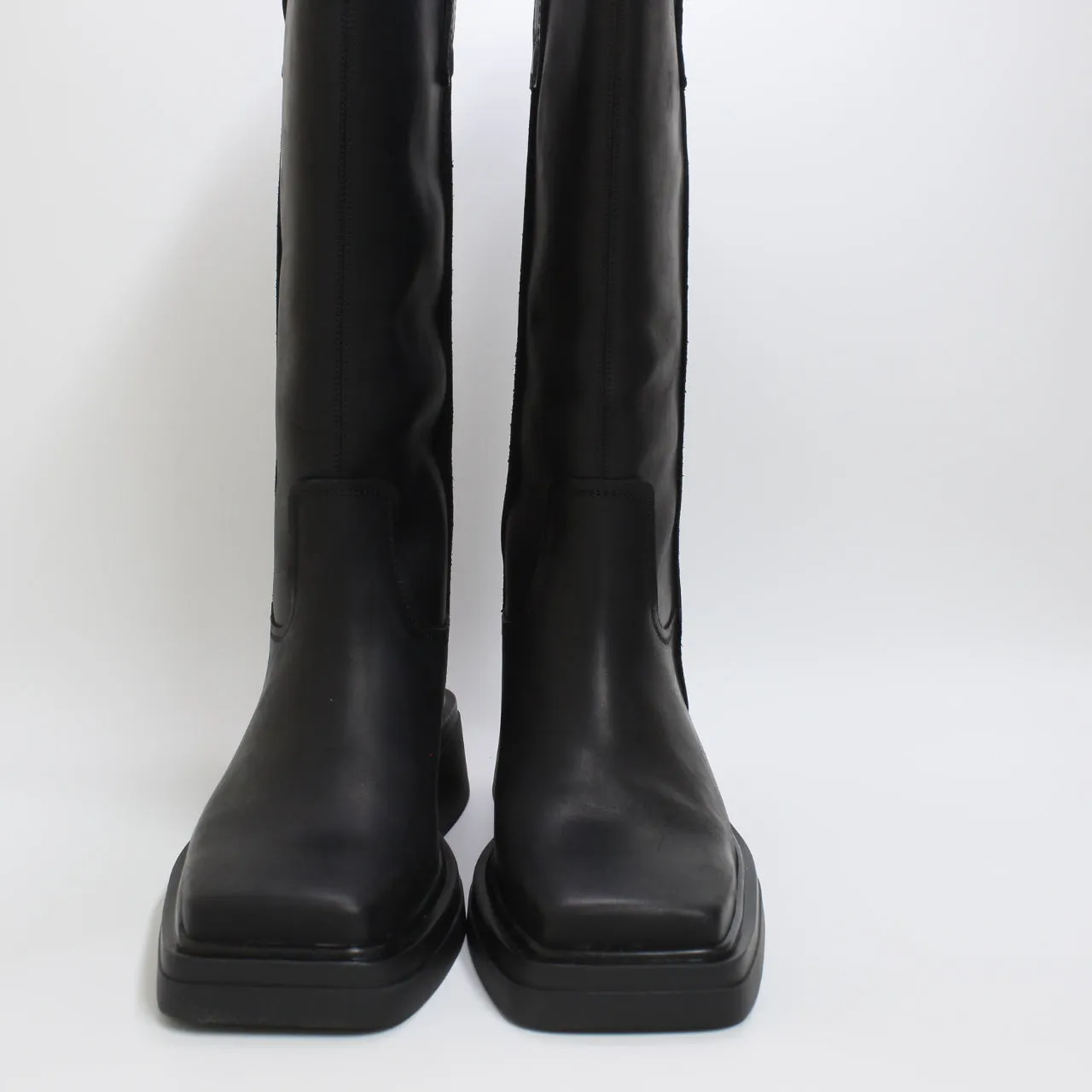 Womens Vagabond Shoemakers Eyra Calf Boots Off Black